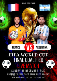 World cup final Template | PosterMyWall