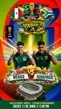 FIFA World Cup Match Reel de Instagram Video template