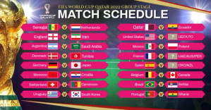Fifa world cup match schedule Isithombe Esabiwe ku-Facebook template