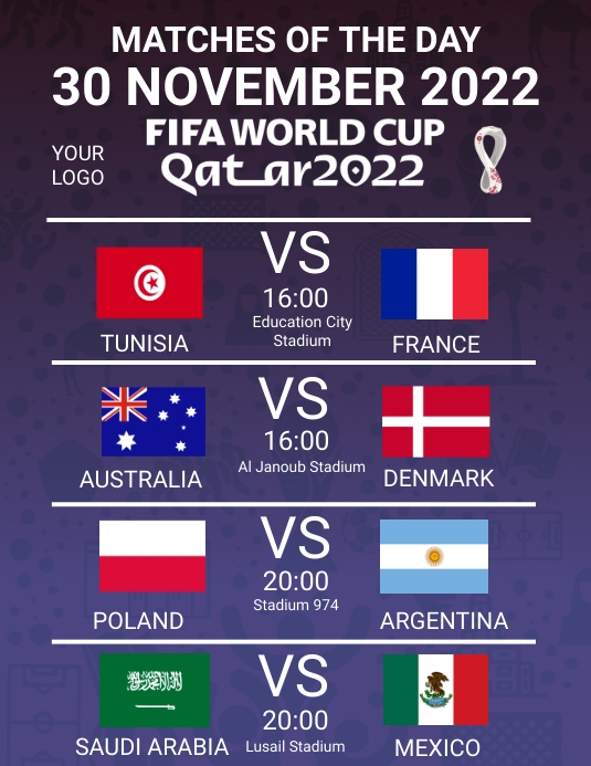 Copy Of Fifa World Cup Match Schedule Flyer PosterMyWall copy-of-fifa-world-cup-match-schedule-flyer-postermywall