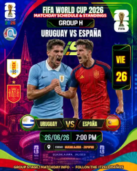 FIFA World Cup Matchday Instagram Portrait Video template