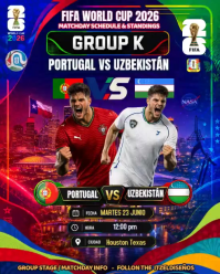 FIFA World Cup Matchday Instagram Portrait Video template