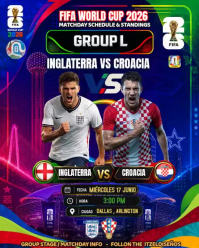 FIFA World Cup Matchday Instagram Portrait Video template