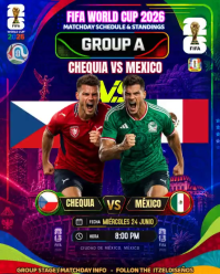 FIFA World Cup Matchday Instagram Portrait Video template