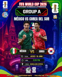 FIFA World Cup Matchday Instagram Portrait Video template