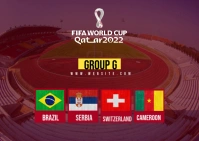 FIFA World Cup Qatar 2022 Postcard template