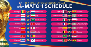 Fifa world cup schedule table Gambar Bersama Facebook template