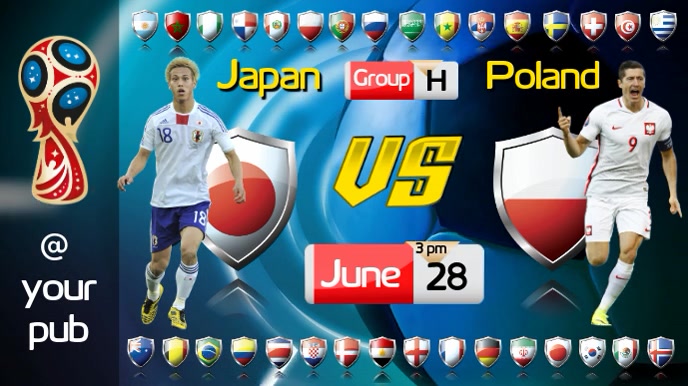 FIFA World Cup Video Ecrã digital (16:9) template