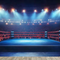 Fight night arena Post Instagram template