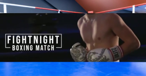 FIGHT NIGHT BOXING SOCIAL MEDIA TEMPLATE ภาพที่แชร์บน Facebook