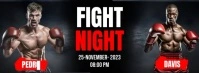 fight night1 Facebook Cover Photo template