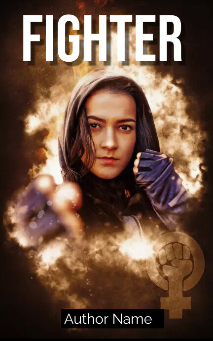 Plantilla de fighter cover | PosterMyWall
