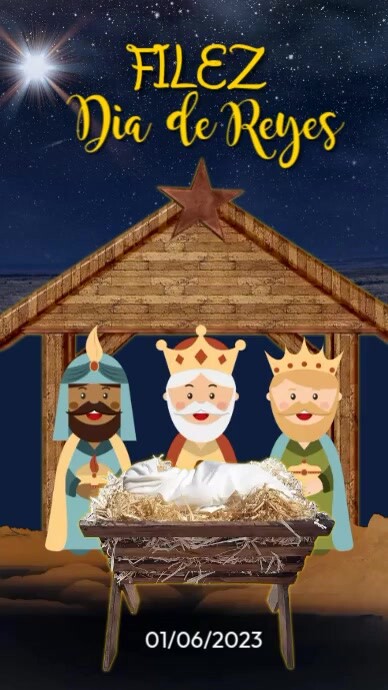 Filez Dia de Reyes Celebration Video Ads Template | PosterMyWall