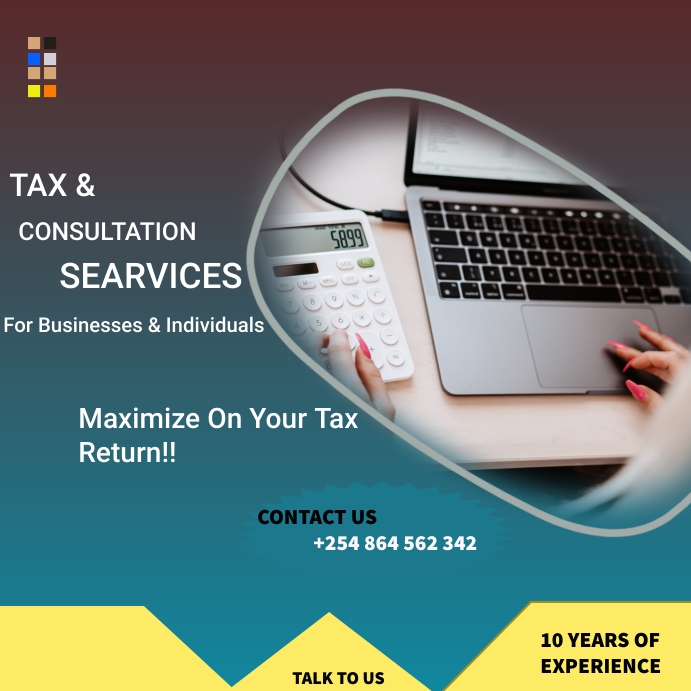 FILING RETURNS TAX Template | PosterMyWall