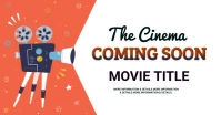 Film and theater, event,coming soon Facebook Shared Image template