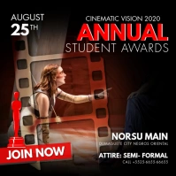 Film and Theater Awards Instagram-Beitrag template