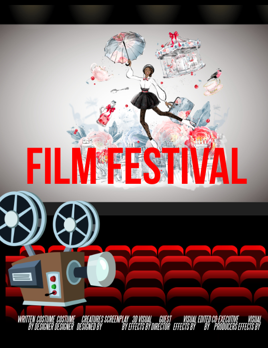 Film Festival Template PosterMyWall