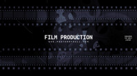 Film Movie Maker Youtube Channel Art Banner template