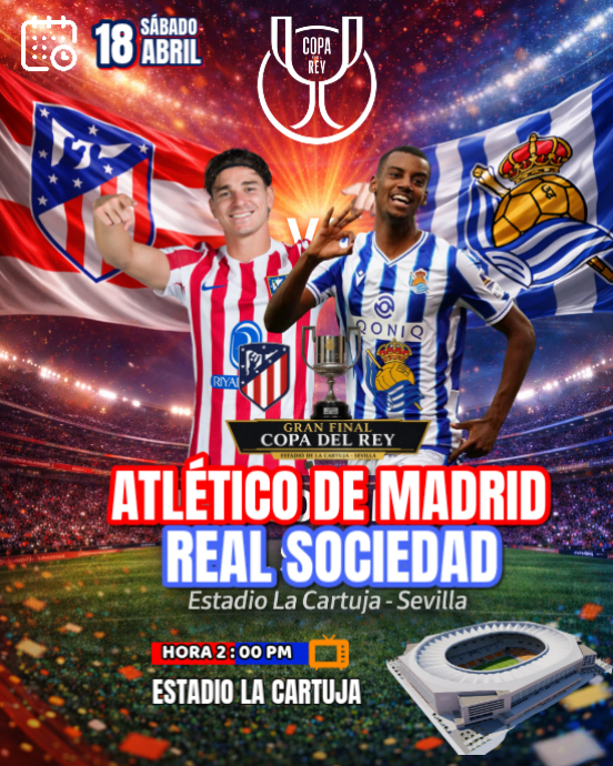 Copy of Final copa del rey 2026 | PosterMyWall