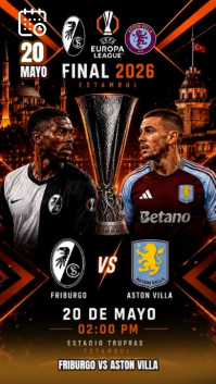 FINAL  Europa League Final 2026 Instagram 2026 template