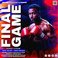 Final Game Day Flyer/Instagram Post template