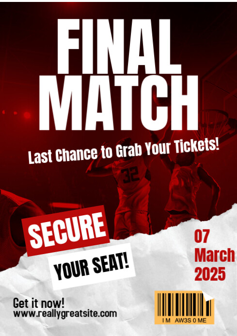 FINAL MATCH A4 template