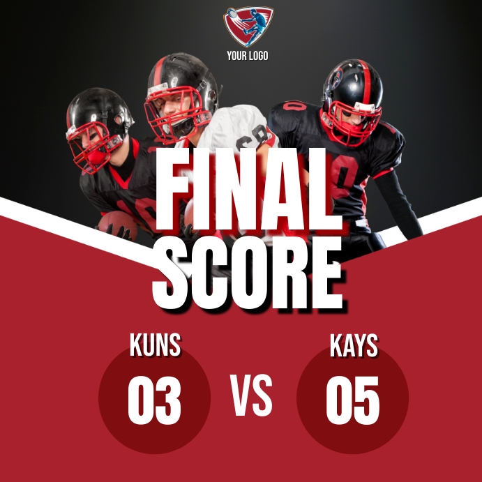 Copy of Final Score | PosterMyWall