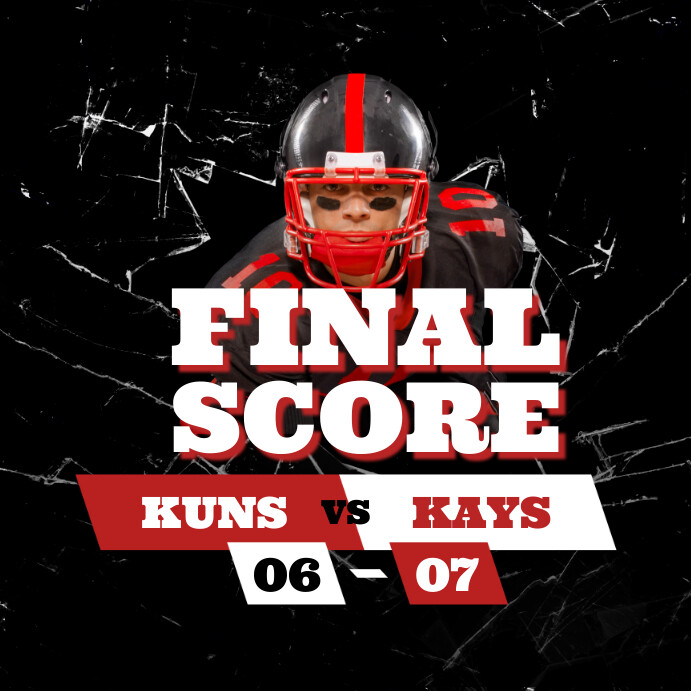 Copy of Final Score | PosterMyWall