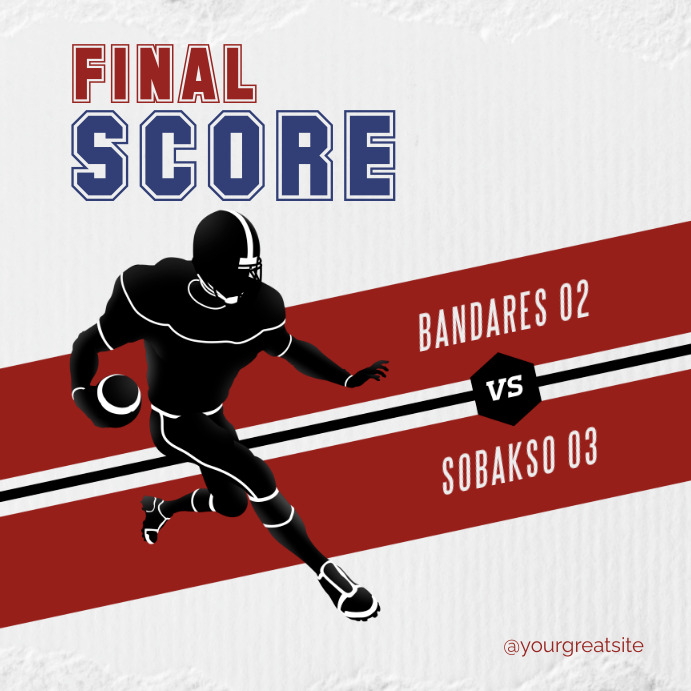 Copy of FInal Score Game PosterMyWall