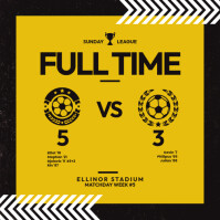 Final Score Soccer Template | PosterMyWall