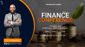 finance conference Presentation (16:9) template