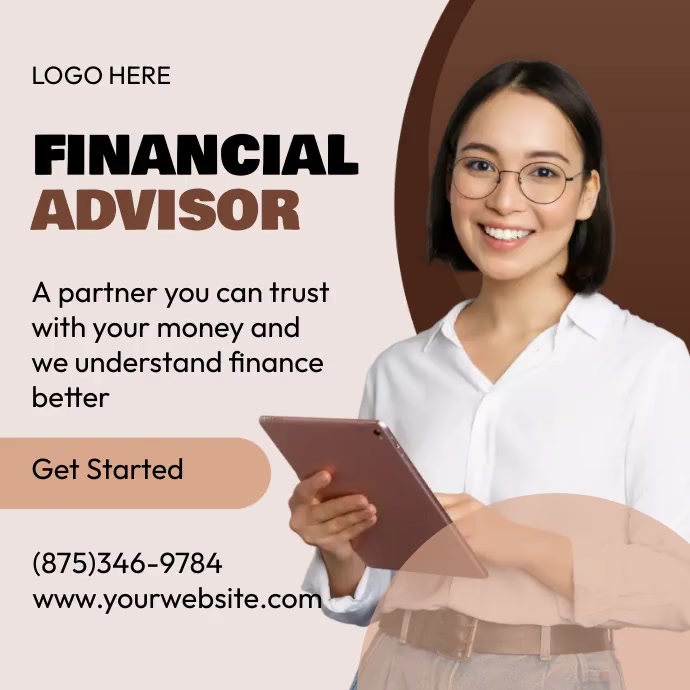 Plantilla de Financial Advisor Ads | PosterMyWall
