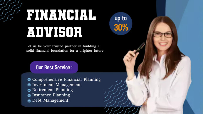 Financial Advisor Template | PosterMyWall