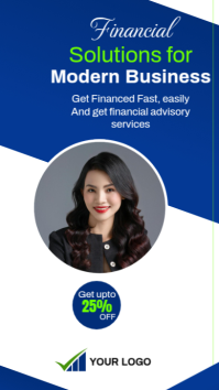 Azul Financial Solutions Promotion Instagram Story Template