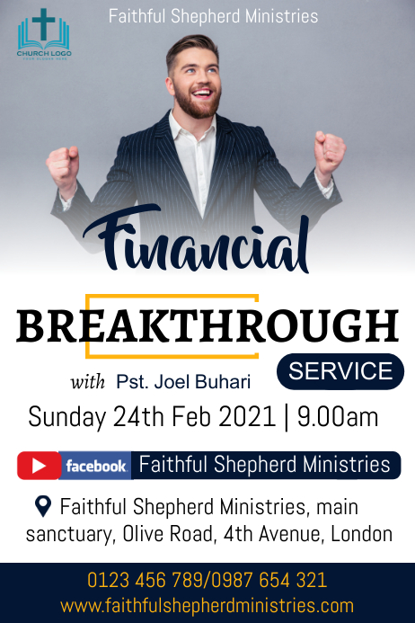 Financial Breakthrough service Template | PosterMyWall