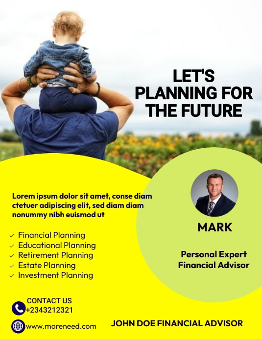 Financial Coach Flyer Template PosterMyWall