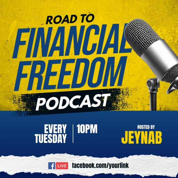 Ccffa Copy of Financial Freedom Podcast | PosterMyWall