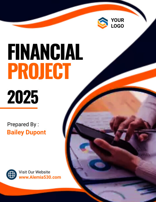 Copy of Financial project template | PosterMyWall