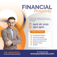 Financial Prosperity Seminar Instagram template