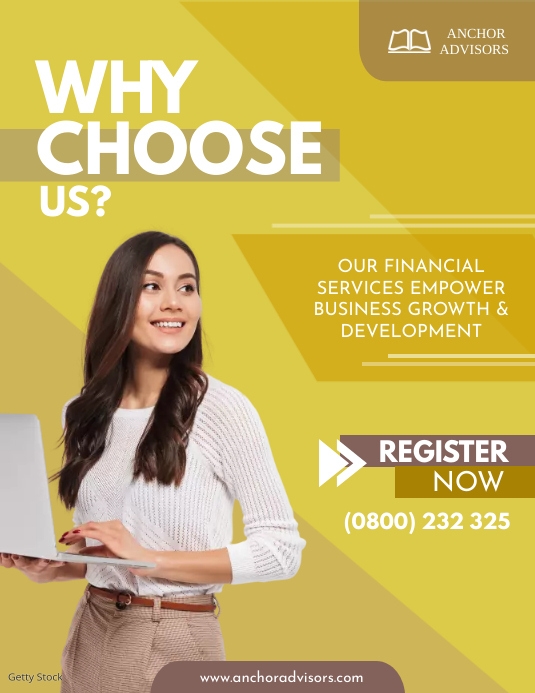 Financial Services Template PosterMyWall