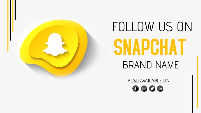 Find Us On SNAP CHAT Template | PosterMyWall