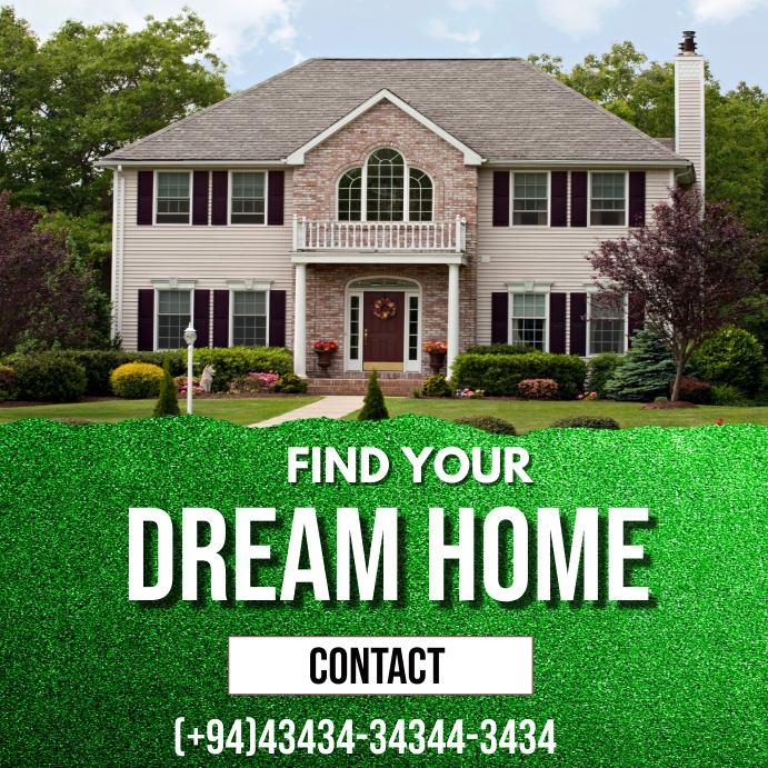 FIND YOUR DREAM HOME Template PosterMyWall FIND YOUR DREAM HOME Template PosterMyWall