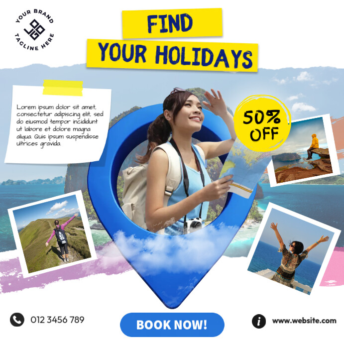 Find Your Holidays Template | PosterMyWall