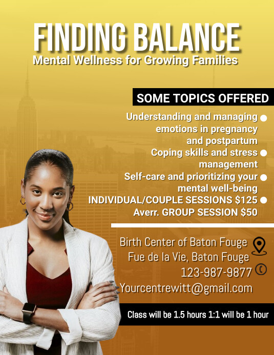 Copy of FINDING BALANCE flyer,Work-Life Balanc,Work-L | PosterMyWall