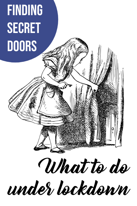 Finding Secret Doors Poster template