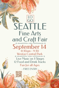 Fall Craft Fair Template | PosterMyWall