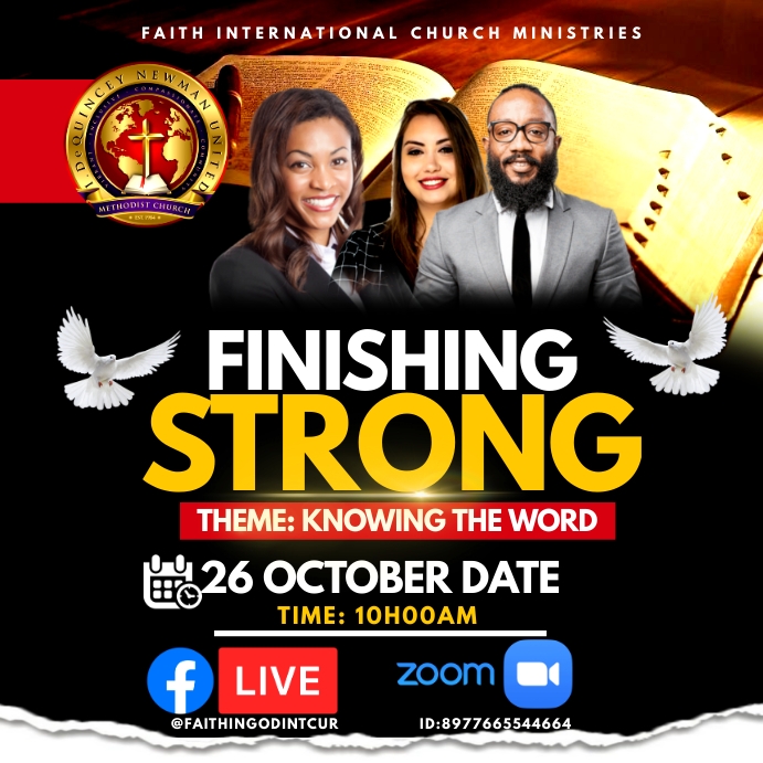 finishing strong Template PosterMyWall finishing strong Template PosterMyWall