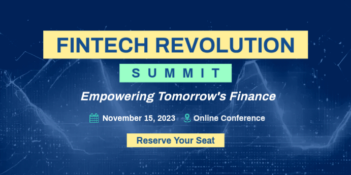 Fintech Revolution Summit Template | PosterMyWall