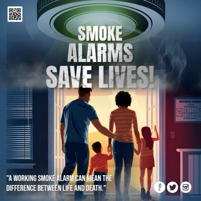 Fire Alert Ads Template | PosterMyWall