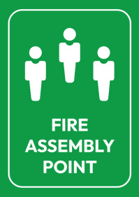 Fire Assembly Point Sign Template PosterMyWall